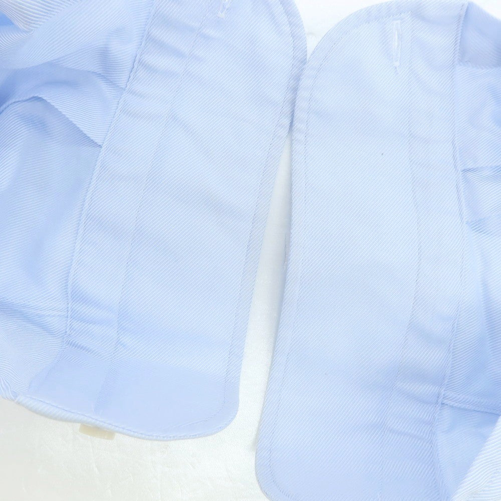 【中古】ユナイテッドアローズ UNITED ARROWS コットン セミワイドカラー ドレスシャツ ライトブルー【 40 】【 状態ランクC 】【 メンズ 】