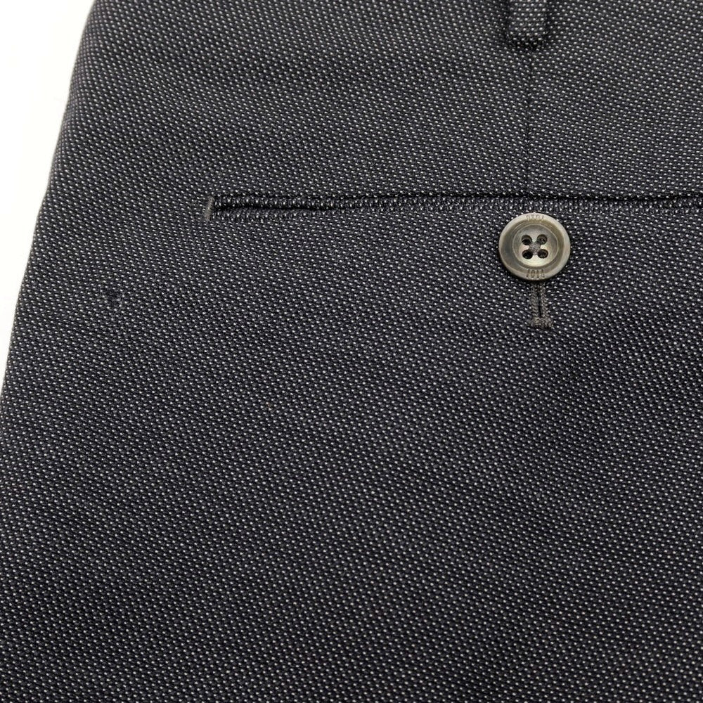 【中古】ピーティーゼロウーノ PT01 ストレッチ コットンウールポリエステル カジュアルスラックスパンツ ダークグレー系【サイズ48】【 状態ランクB 】【 メンズ 】