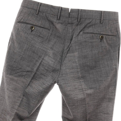 【中古】ピーティーゼロウーノ PT01 ウールコットン ドレススラックスパンツ グレー【サイズ50】【 状態ランクB 】【 メンズ 】