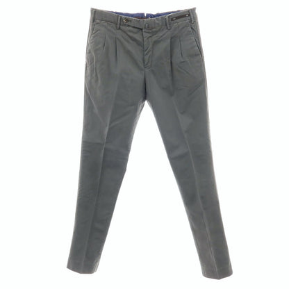 【中古】ピーティーゼロウーノ PT01 ストレッチ リヨセルコットン カジュアルスラックスパンツ グレー【サイズ48】【 状態ランクC 】【 メンズ 】