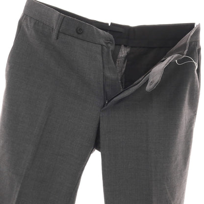 【中古】インコテックス スローウェア INCOTEX SLOWEAR ストレッチ ポリエステルウール ドレススラックスパンツ ダークグレー【サイズ50】【 状態ランクB 】【 メンズ 】