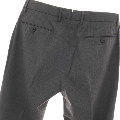【中古】インコテックス スローウェア INCOTEX SLOWEAR ストレッチ ポリエステルウール ドレススラックスパンツ ダークグレー【サイズ50】【 状態ランクB 】【 メンズ 】