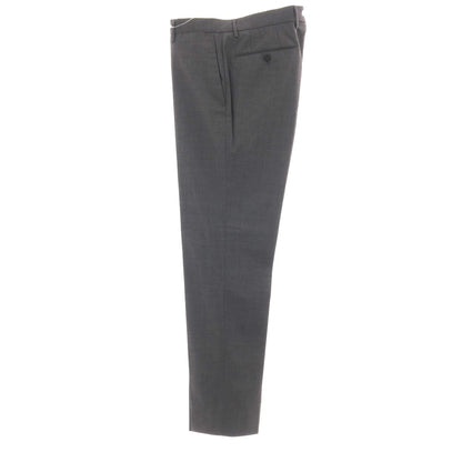 【中古】インコテックス スローウェア INCOTEX SLOWEAR ストレッチ ポリエステルウール ドレススラックスパンツ ダークグレー【サイズ50】【 状態ランクB 】【 メンズ 】