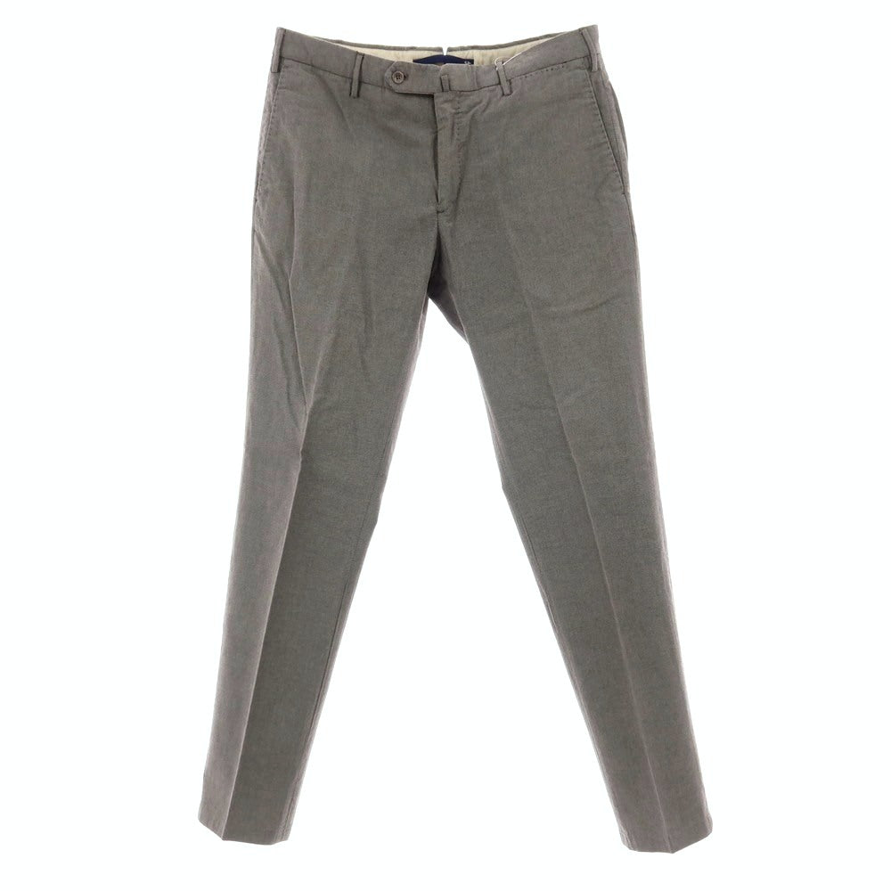 【中古】インコテックス INCOTEX ストレッチ コットン カジュアルスラックスパンツ ブラックxホワイト【サイズ48】【 状態ランクB 】【 メンズ 】