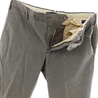 【中古】インコテックス INCOTEX ストレッチ コットン カジュアルスラックスパンツ ブラックxホワイト【サイズ48】【 状態ランクB 】【 メンズ 】