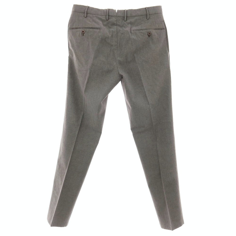 【中古】インコテックス INCOTEX ストレッチ コットン カジュアルスラックスパンツ ブラックxホワイト【サイズ48】【 状態ランクB 】【 メンズ 】