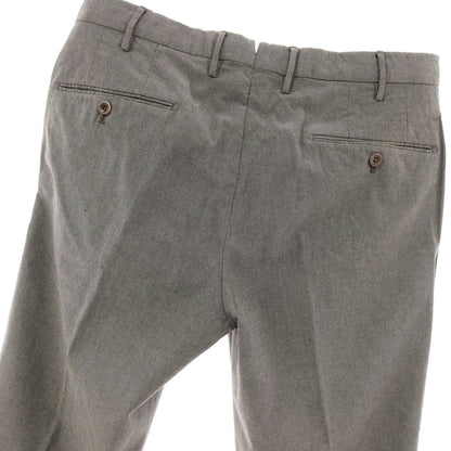 【中古】インコテックス INCOTEX ストレッチ コットン カジュアルスラックスパンツ ブラックxホワイト【サイズ48】【 状態ランクB 】【 メンズ 】