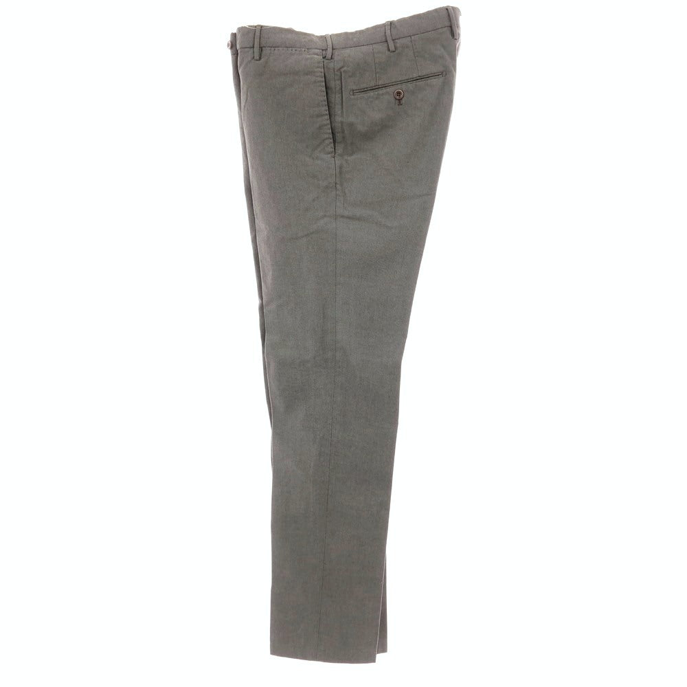 【中古】インコテックス INCOTEX ストレッチ コットン カジュアルスラックスパンツ ブラックxホワイト【サイズ48】【 状態ランクB 】【 メンズ 】