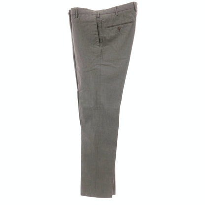 【中古】インコテックス INCOTEX ストレッチ コットン カジュアルスラックスパンツ ブラックxホワイト【サイズ48】【 状態ランクB 】【 メンズ 】