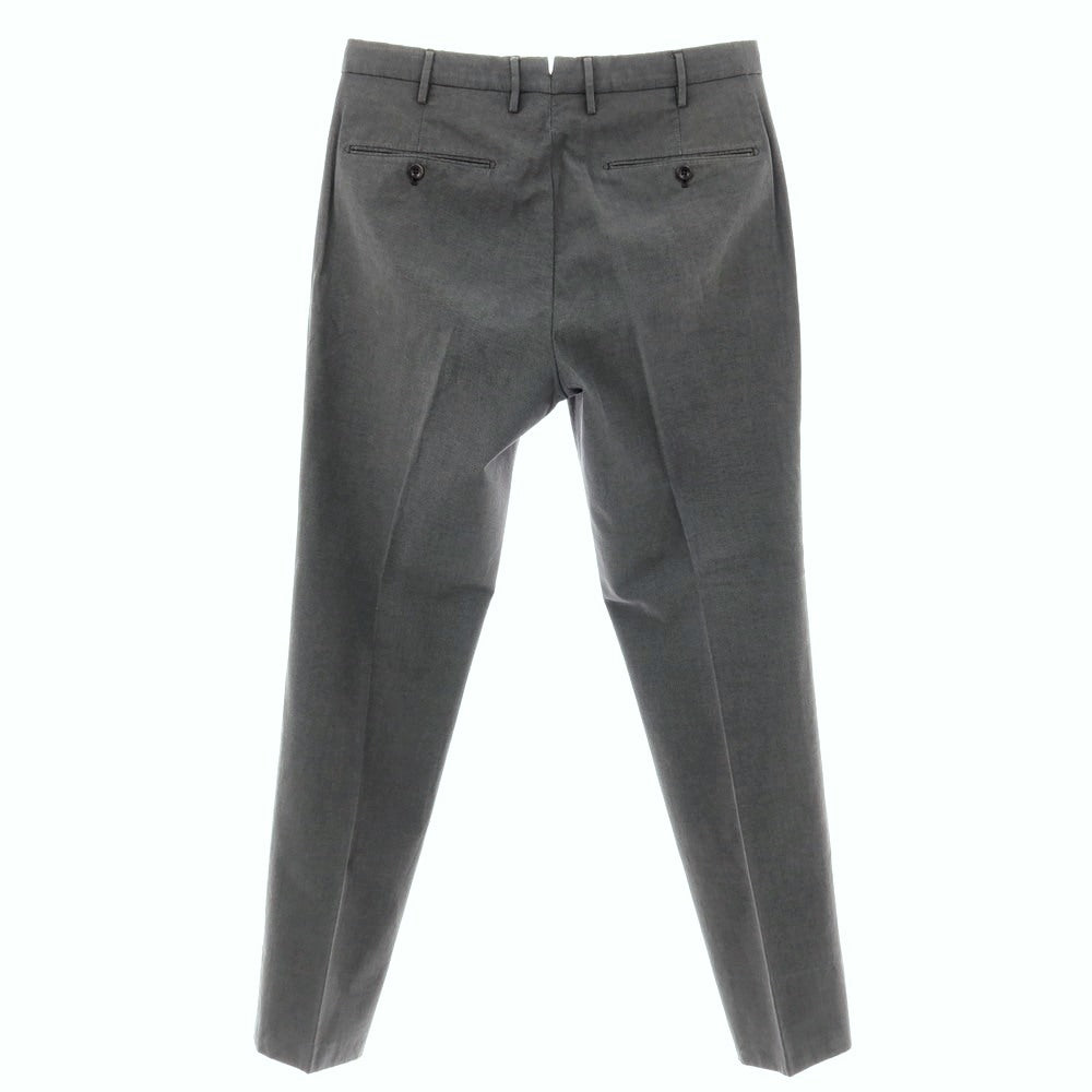 【中古】インコテックス INCOTEX ストレッチ アイスコットン カジュアルスラックスパンツ グレー系【サイズ48】【 状態ランクB 】【 メンズ 】