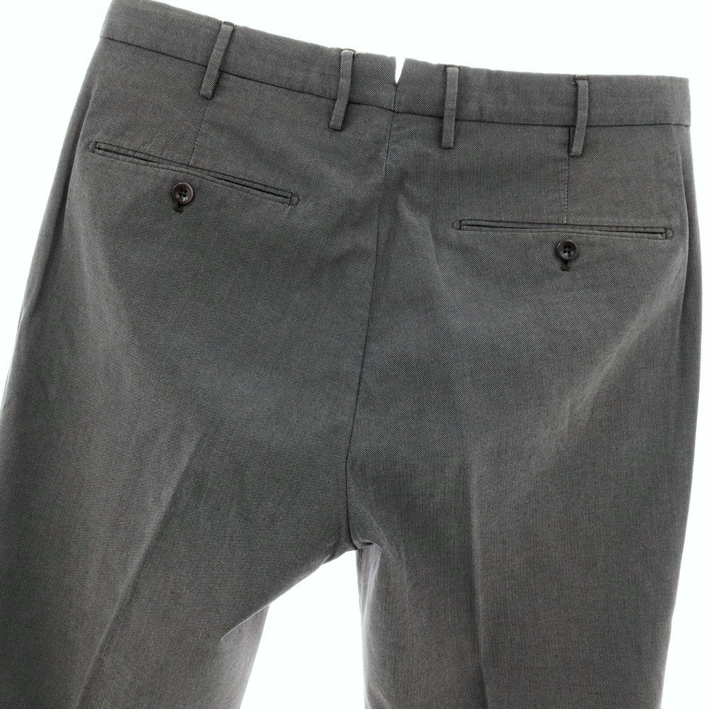 【中古】インコテックス INCOTEX ストレッチ アイスコットン カジュアルスラックスパンツ グレー系【サイズ48】【 状態ランクB 】【 メンズ 】