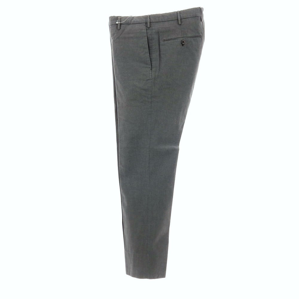 【中古】インコテックス INCOTEX ストレッチ アイスコットン カジュアルスラックスパンツ グレー系【サイズ48】【 状態ランクB 】【 メンズ 】