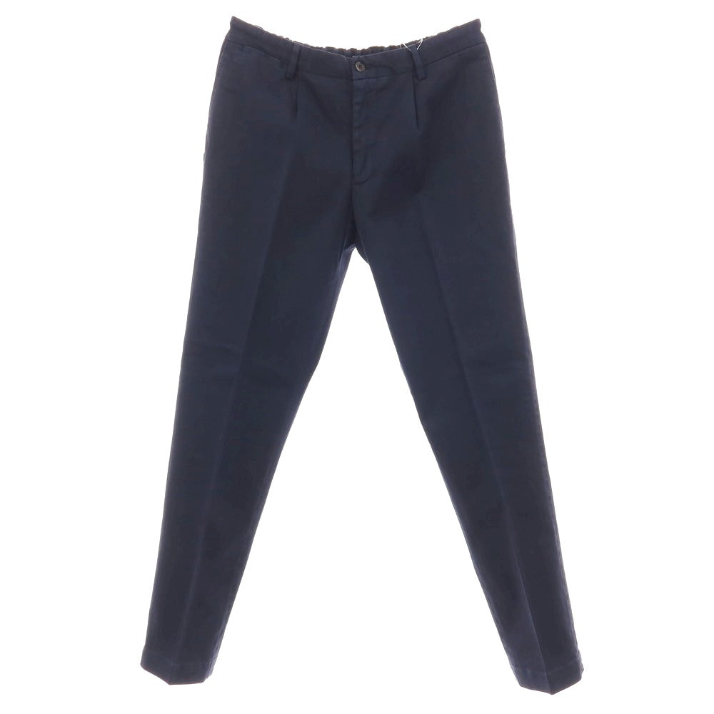 【中古】デヴォレ インチピット DEVORE Incipit ストレッチ コットン イージースラックスパンツ ネイビー【サイズ50】【 状態ランクB 】【 メンズ 】