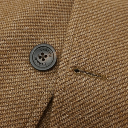 【中古】ラルディーニ LARDINI ウールポリエステルナイロン シャツジャケット ブルゾン ブラウン【 M 】【 状態ランクB 】【 メンズ 】