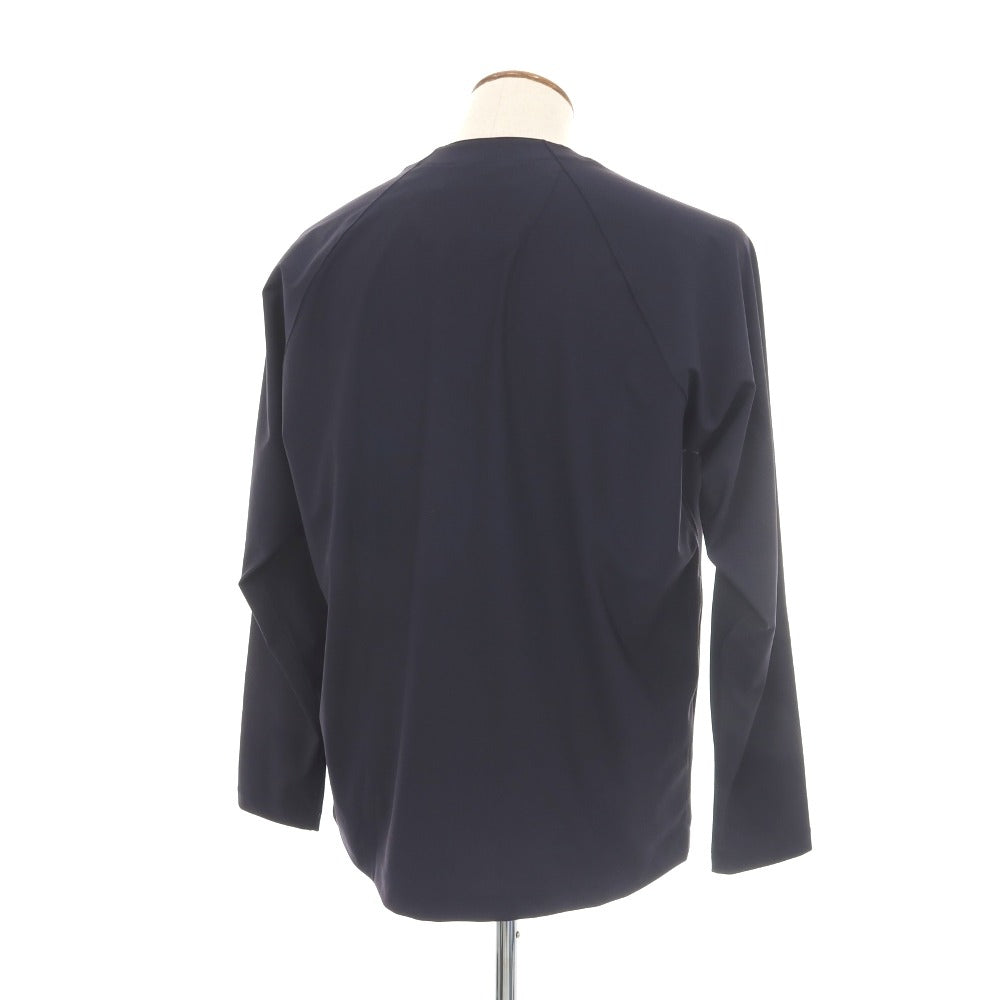 【中古】マッキントッシュフィロソフィー MACKINTOSH PHILOSOPHY ジップアップ ポリエステル カーディガン ダークネイビー【サイズ40】【 状態ランクB 】【 メンズ 】