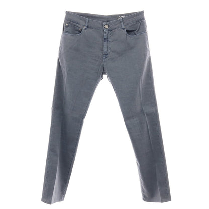 【中古】ピーティートリノ デニム PT TORINO DENIM JAZZ ストレッチ リネンコットン 5ポケットパンツ グレイッシュブルー【サイズ34】【 状態ランクB 】【 メンズ 】