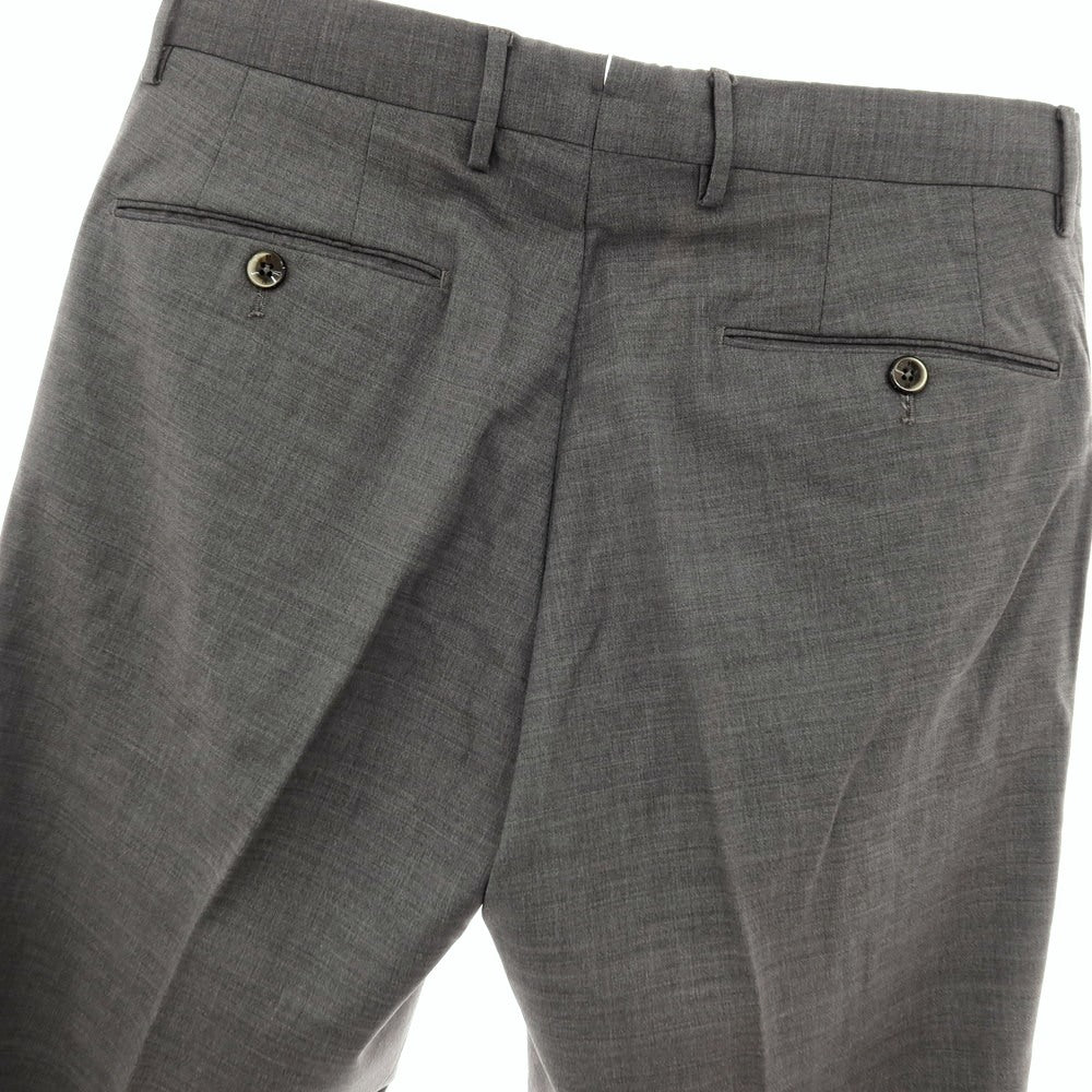 【中古】ピーティートリノ PT TORINO ストレッチ ウール ドレススラックスパンツ グレー【サイズ46】【 状態ランクC 】【 メンズ 】