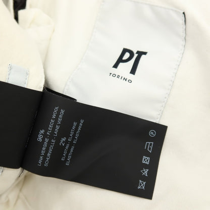 【中古】ピーティートリノ PT TORINO ストレッチ ウール ドレススラックスパンツ グレー【サイズ46】【 状態ランクC 】【 メンズ 】