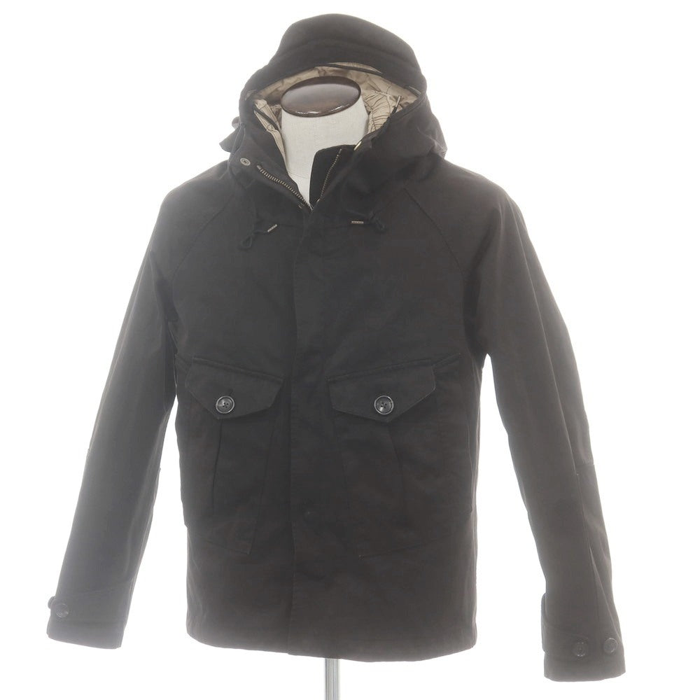 【中古】テンシー Ten c Tempest Anorak ポリエステルナイロン ミリタリージャケット ブラック【 4 】【 状態ランクB 】【 メンズ 】
