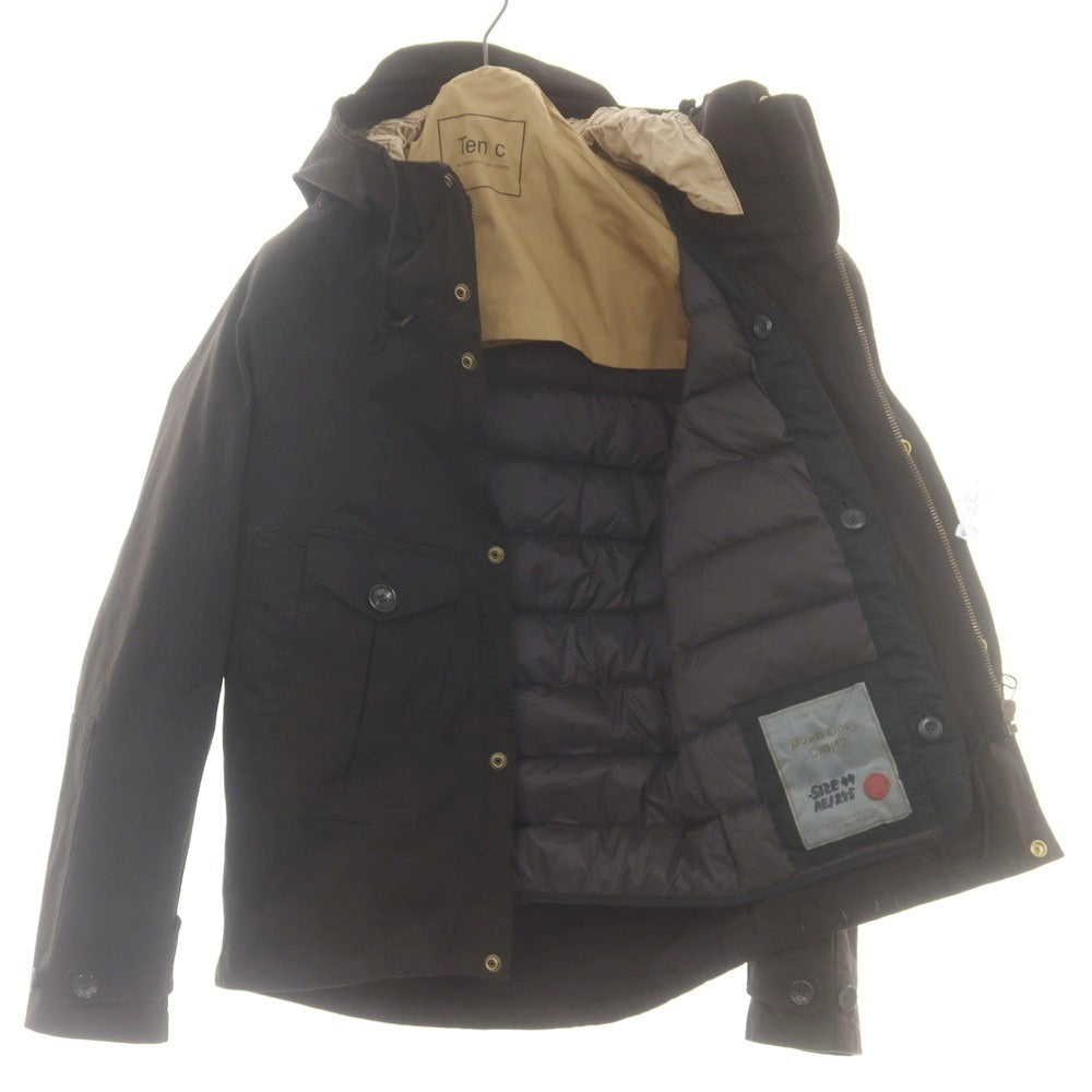 【中古】テンシー Ten c Tempest Anorak ポリエステルナイロン ミリタリージャケット ブラック【 4 】【 状態ランクB 】【 メンズ 】