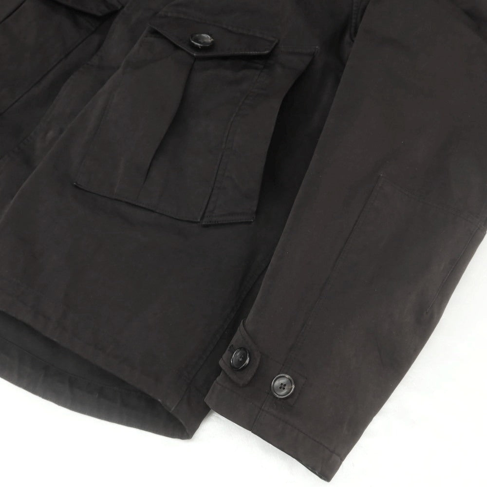 【中古】テンシー Ten c Tempest Anorak ポリエステルナイロン ミリタリージャケット ブラック【 4 】【 状態ランクB 】【 メンズ 】