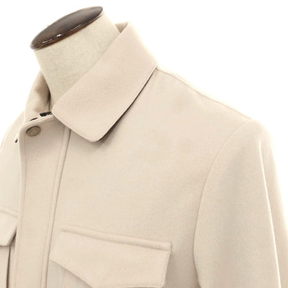 【中古】キーレッド ケイレッド KIRED WTOBE カシミヤ フィールドジャケット ライトベージュ【 50 】【 状態ランクA 】【 メンズ 】