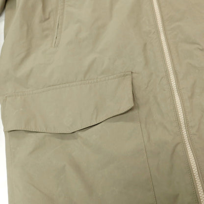 【中古】ブルネロクチネリ Brunello Cucinelli リバーシブル ポリエステルナイロン フーデッドコート ライトカーキxライトベージュ【 46 】【 状態ランクC 】【 メンズ 】