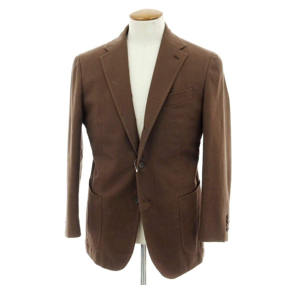 【中古】スティレ ラティーノ STILE LATINO コットン 3B テーラードジャケット ブラウン【 48 】【 状態ランクC 】【 メンズ 】