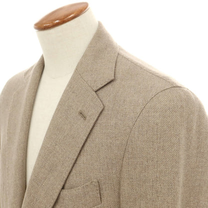 【中古】ジアーボ ガボ Gabo TOMORROWLAND別注 ストレッチ ウール 2B テーラードジャケット ベージュ【 48 Drop7 】【 状態ランクC 】【 メンズ 】