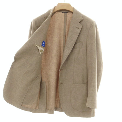 【中古】ジアーボ ガボ Gabo TOMORROWLAND別注 ストレッチ ウール 2B テーラードジャケット ベージュ【 48 Drop7 】【 状態ランクC 】【 メンズ 】