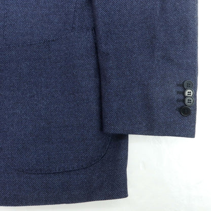 【中古】ジアーボ ガボ Gabo TOMORROWLAND別注 ストレッチウール テーラードジャケット ネイビー【 48 】【 状態ランクB 】【 メンズ 】