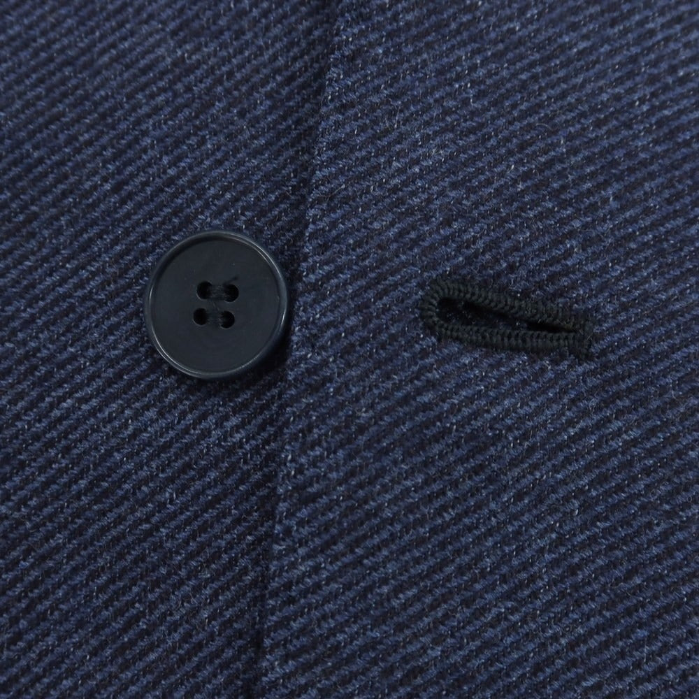 【中古】ジアーボ ガボ Gabo TOMORROWLAND別注 ストレッチウール テーラードジャケット ネイビー【 48 】【 状態ランクB 】【 メンズ 】