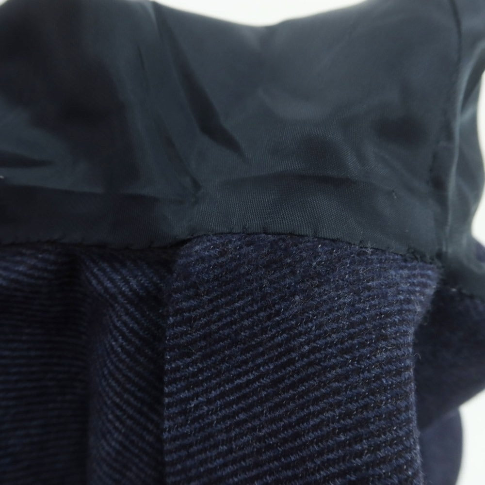 【中古】ジアーボ ガボ Gabo TOMORROWLAND別注 ストレッチウール テーラードジャケット ネイビー【 48 】【 状態ランクB 】【 メンズ 】 [BPD]