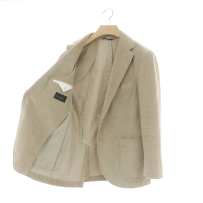 【中古】エリコフォルミコラ ERRICO FORMICOLA ストレッチコーデュロイ カジュアルジャケット ベージュ【 48 】【 状態ランクC 】【 メンズ 】