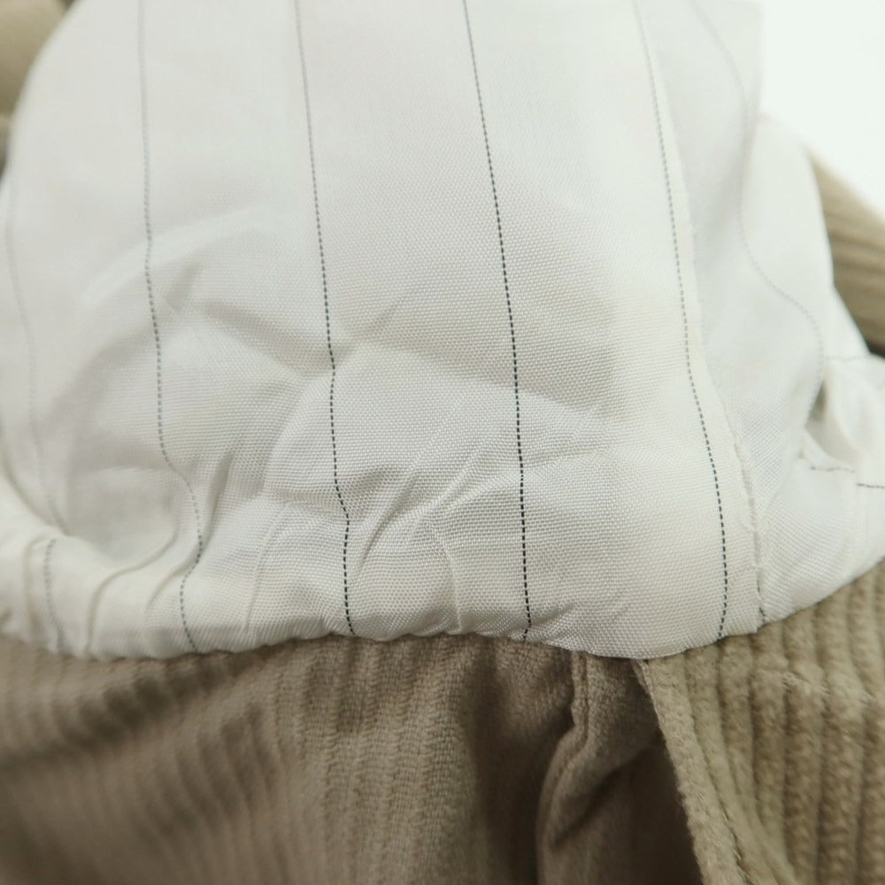 【中古】エリコフォルミコラ ERRICO FORMICOLA ストレッチコーデュロイ カジュアルジャケット ベージュ【 48 】【 状態ランクC 】【 メンズ 】