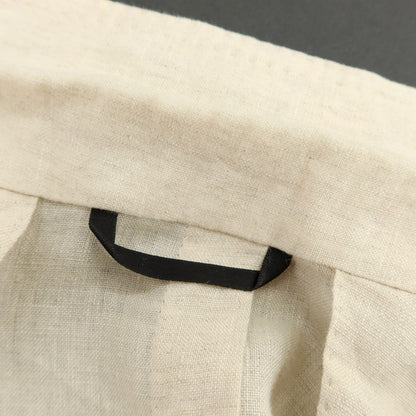 【中古】エリコフォルミコラ ERRICO FORMICOLA リネン 3B カジュアルジャケット オフホワイト【 48 】【 状態ランクC 】【 メンズ 】