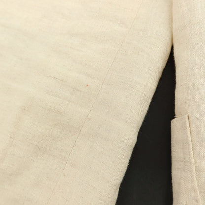 【中古】エリコフォルミコラ ERRICO FORMICOLA リネン 3B カジュアルジャケット オフホワイト【 48 】【 状態ランクC 】【 メンズ 】