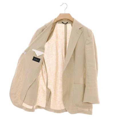 【中古】エリコフォルミコラ ERRICO FORMICOLA リネン 3B カジュアルジャケット ベージュ【 50 】【 状態ランクC 】【 メンズ 】