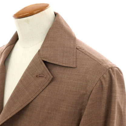 【中古】アヴィーノ AVINO ウール ジャケット ブルゾン ブラウン【 46 】【 状態ランクC 】【 メンズ 】