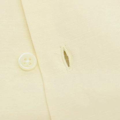 【中古】アボンタージ A VONTADE コットンリネン オープンカラー 半袖シャツ オフホワイト【サイズM】【 状態ランクB 】【 メンズ 】