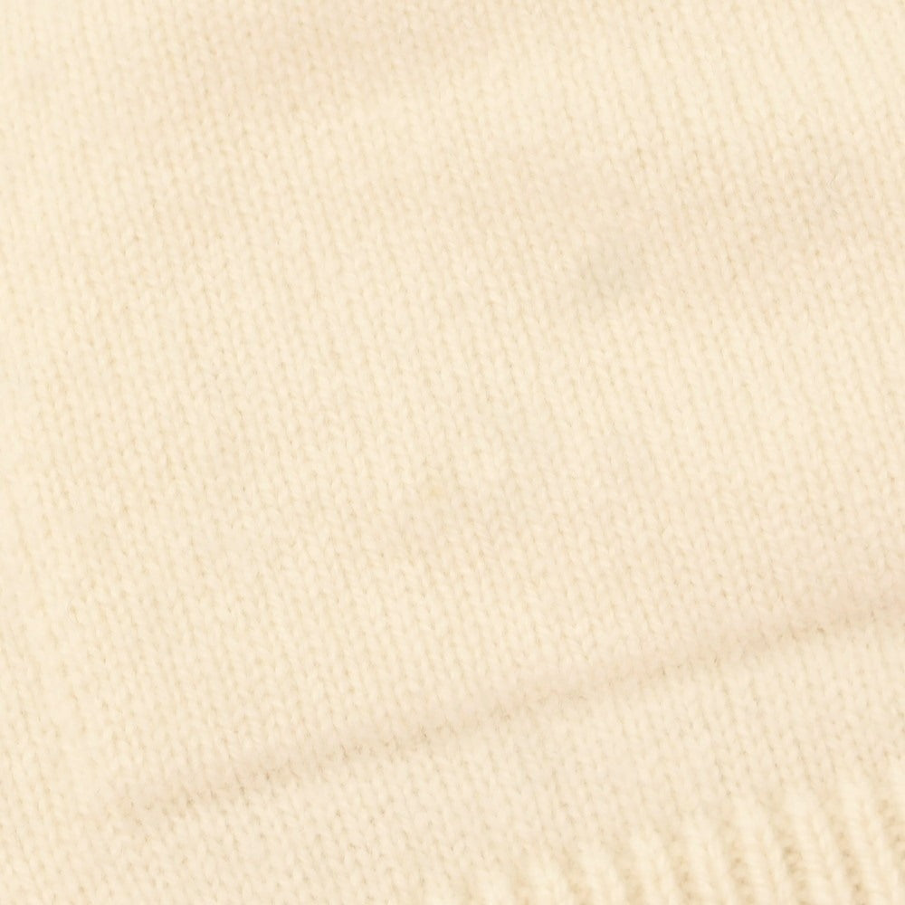 【中古】フィリッポ デ ローレンティス FILIPPO DE LAURENTIIS ウールカシミヤ カーディガン アイボリー【 50 】【 状態ランクC 】【 メンズ 】