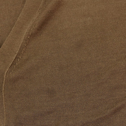 【中古】スローン SLOANE ハイゲージ シルク カーディガン カーキブラウン【 5 】【 状態ランクC 】【 メンズ 】