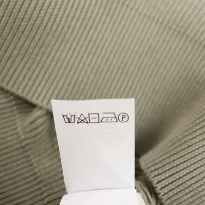 【中古】ブルネロクチネリ Brunello Cucinelli リブ編み ハイゲージ コットン ニット パーカー スモークグリーン【サイズ46】【 状態ランクC 】【 メンズ 】