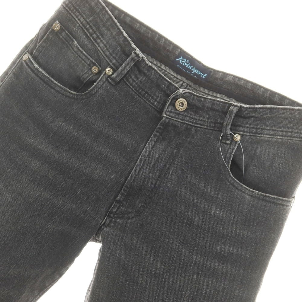 【中古】ロータスポーツ ROTA SPORTS ストレッチ デニムパンツ グレー【サイズ46】【 状態ランクC 】【 メンズ 】 [CPD]