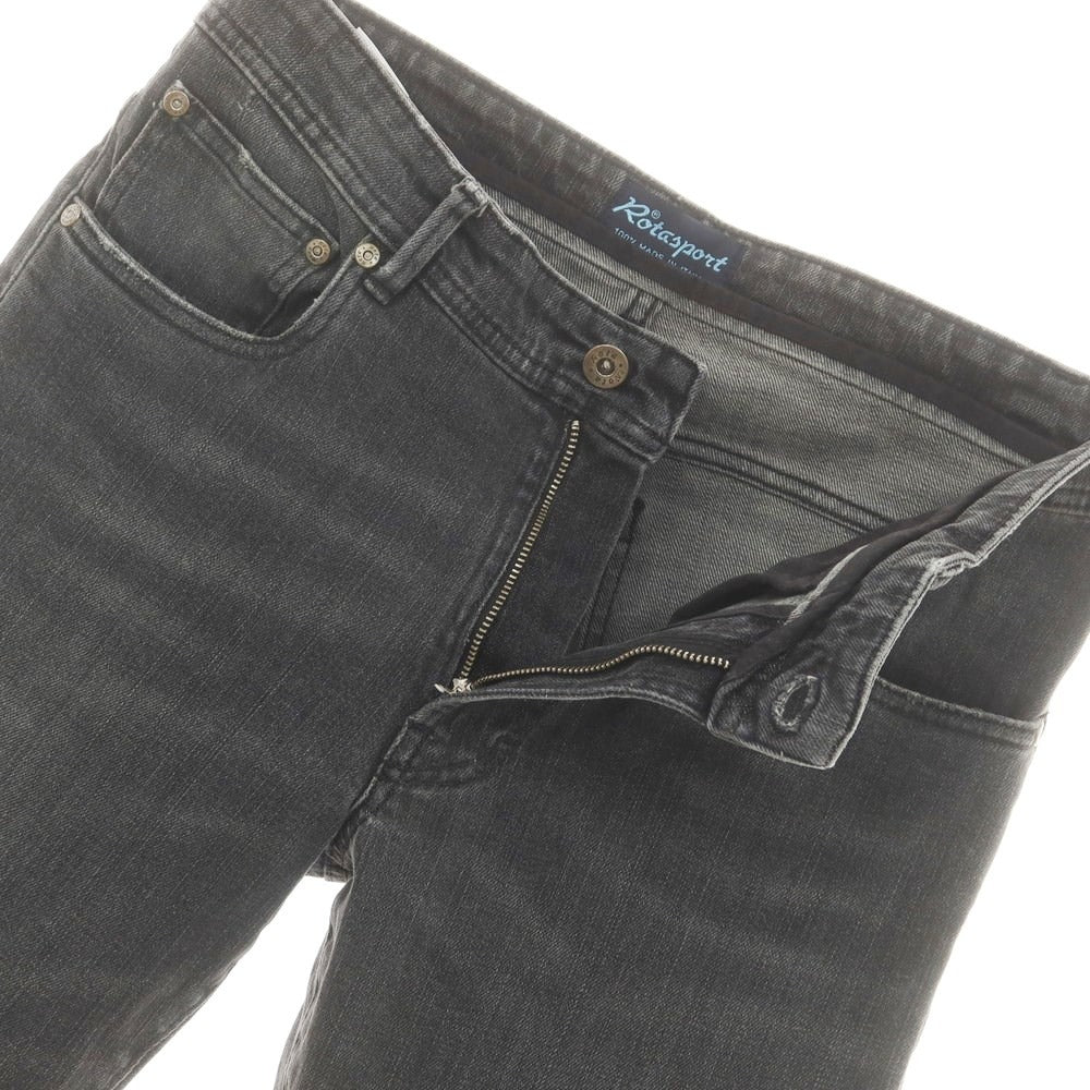 【中古】ロータスポーツ ROTA SPORTS ストレッチ デニムパンツ グレー【サイズ46】【 状態ランクC 】【 メンズ 】 [CPD]