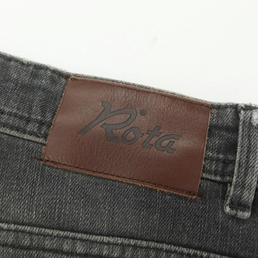 【中古】ロータスポーツ ROTA SPORTS ストレッチ デニムパンツ グレー【サイズ46】【 状態ランクC 】【 メンズ 】 [CPD]