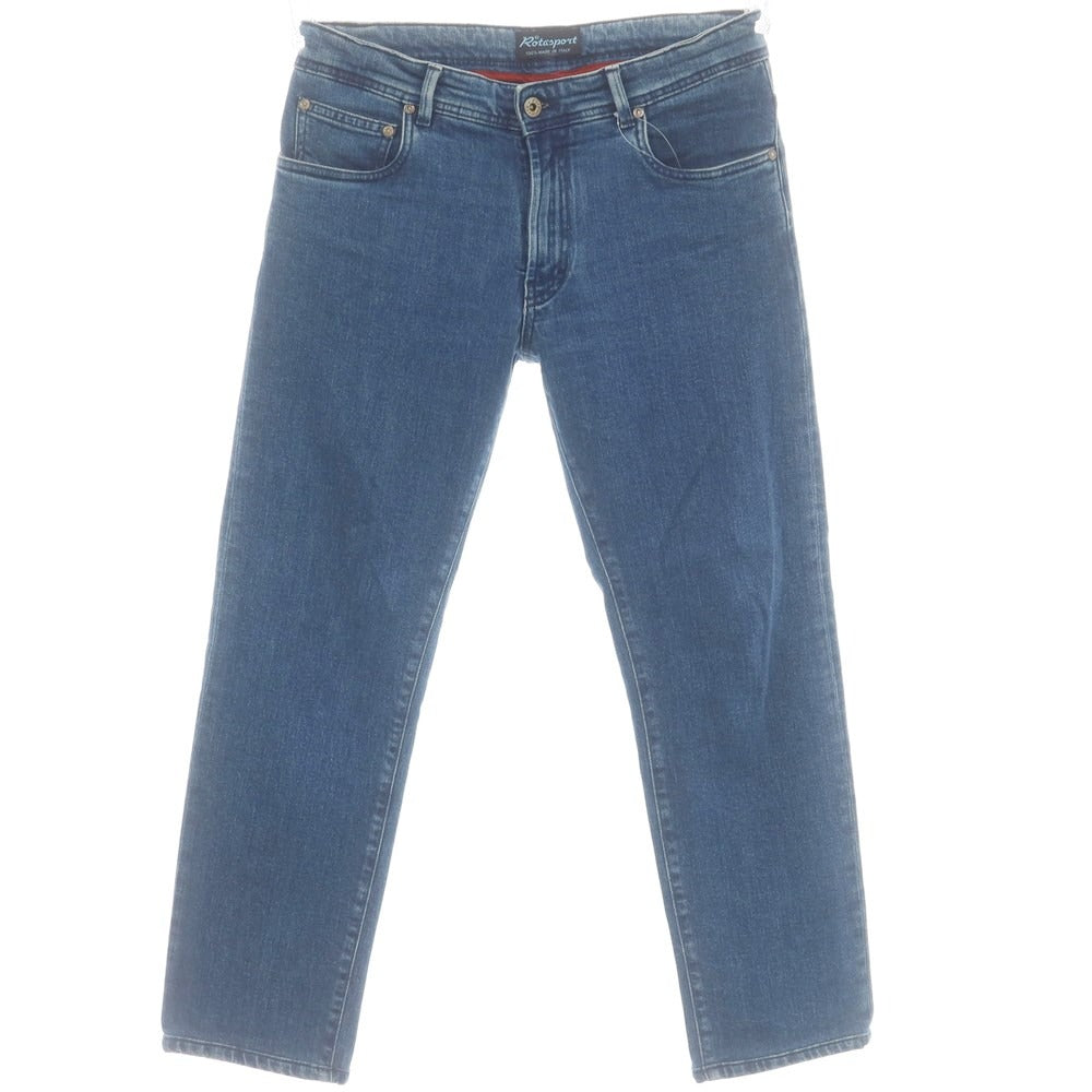 【中古】ロータスポーツ ROTA SPORTS ストレッチ デニムパンツ ブルー【 46 】【 状態ランクC 】【 メンズ 】
