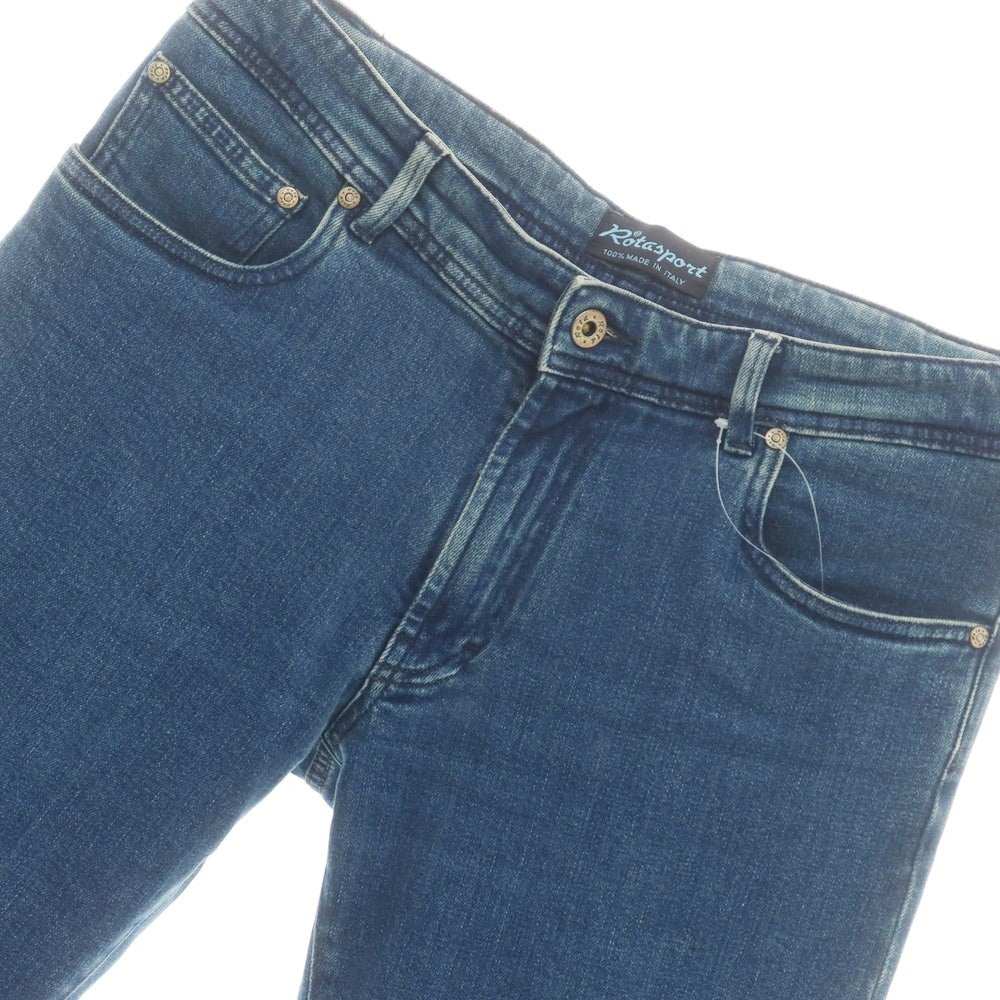 【中古】ロータスポーツ ROTA SPORTS ストレッチ デニムパンツ ブルー【 48 】【 状態ランクC 】【 メンズ 】