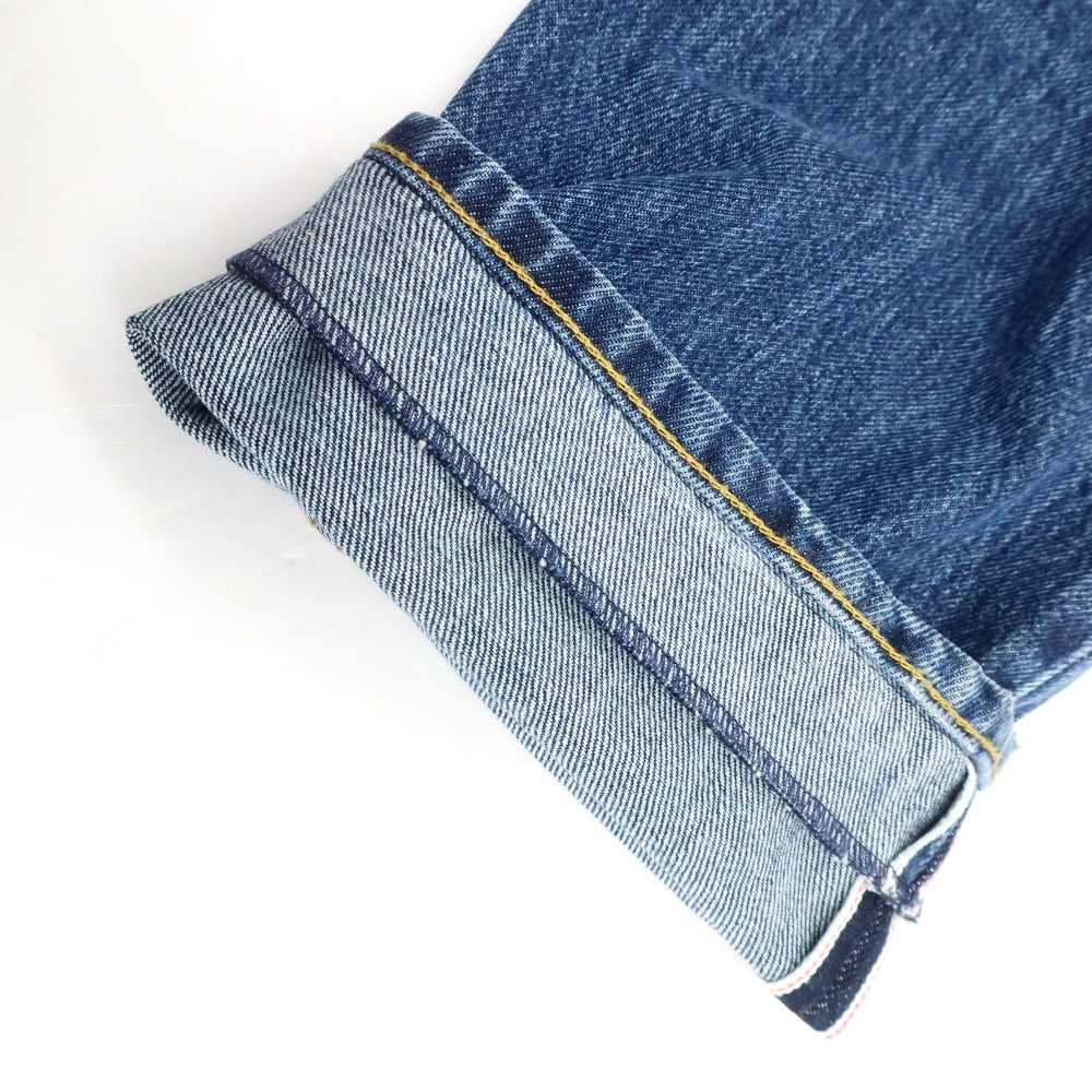 【中古】テラ ジェノバ TELA GENOVA セルビッチ デニムパンツ ブルー【 32 】【 状態ランクC 】【 メンズ 】