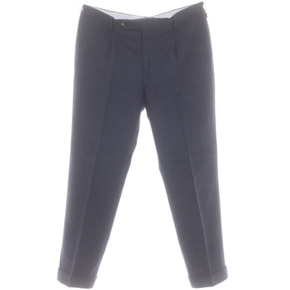 【中古】ロータ ROTA ウールコットン ドレススラックスパンツ ネイビー【 48 】【 状態ランクB 】【 メンズ 】